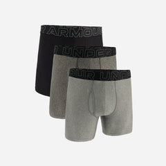 Men's Under Armour Performance Tech 6Inch Underwear - Gray