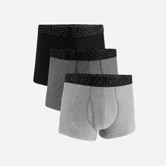 Men's Under Armour Performance Tech 3Inch Underwear - Gray