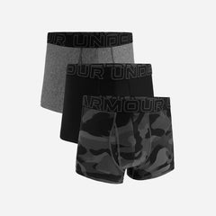 Men's Under Armour Performance Tech 3Inch Underwear - Black