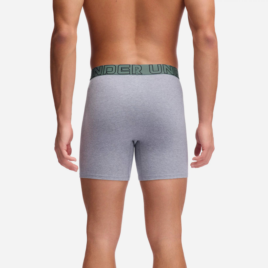 Quần Lót Nam Under Armour Performance Cotton 6 Inch 3-Pack Boxerjock® - Supersports Vietnam