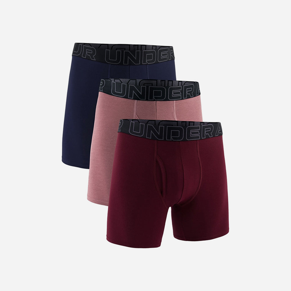 Quần Lót Nam Under Armour Performance Cotton 6 Inch 3-Pack Boxerjock® - Supersports Vietnam