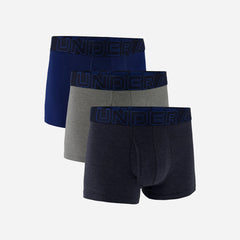 Men's Under Armour Performance Cotton 3Inch Underwear - Navy