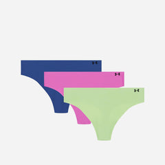 Women's Under Armour Pure Stretch Thong Underwear - Multicolor