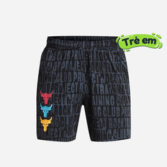 Boys' Under Armour Project Rock Ultimate Shorts - Black