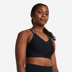 Áo Bra Nữ Under Armour Infinity High Zip - Đen