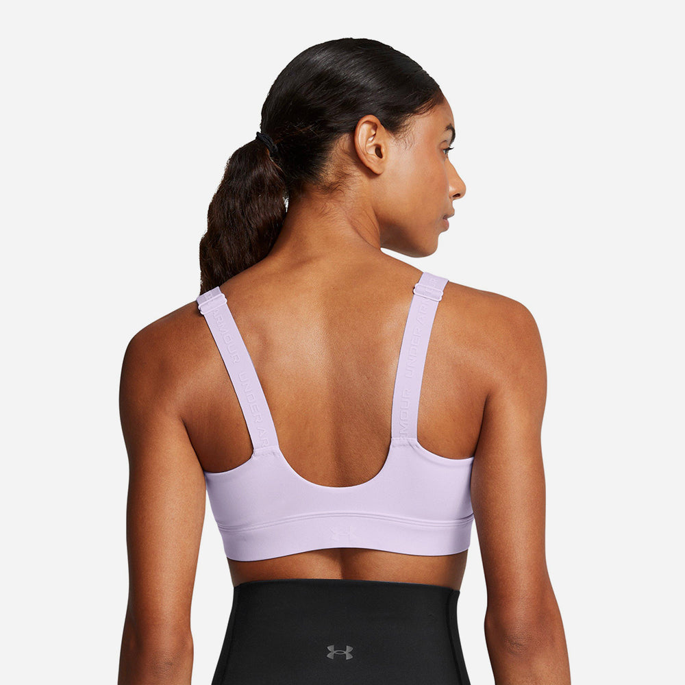 Áo Bra Thể Thao Nữ Under Armour Infinity High Zip 2 - Supersports Vietnam