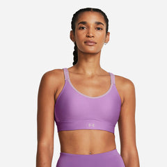 Women's Under Armour Infinity Mid Bra Medium-Support Bra - Purple