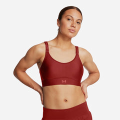 Áo Bra Thể Thao Nữ Under Armour Infinity Mid 2 - Đỏ