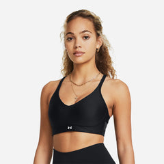 Women's Under Armour Infinity Low 2 Light-Support Bra - Black