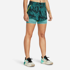 Quần Ngắn Nữ Under Armour Project Rock Leg Day Flex Printed - Supersports Vietnam