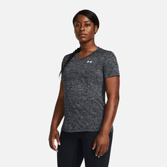 Áo Thun Tay Ngắn Nữ Under Armour Tech™ Twist V-Neck