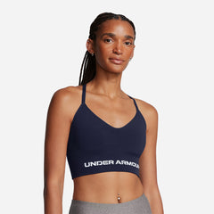 Áo Bra Thể Thao Nữ Under Armour Vanish Seamless Low - Xanh Navy