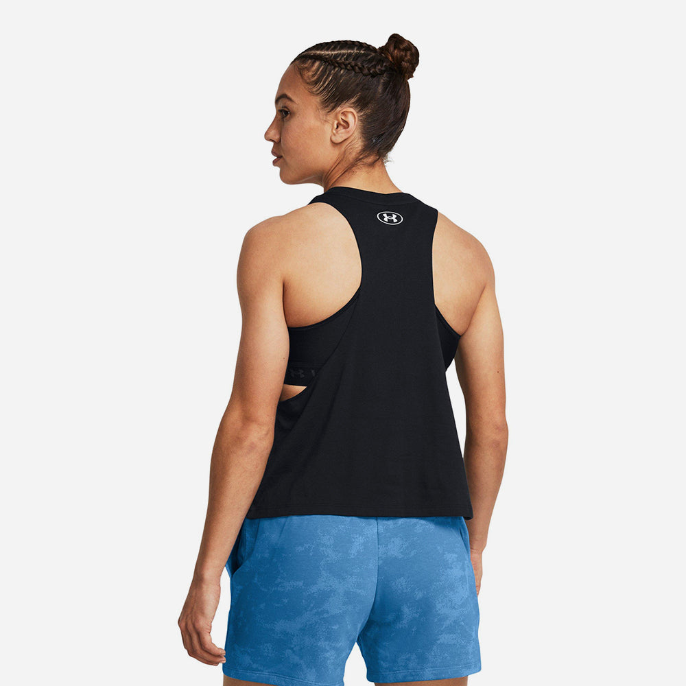 Áo Ba Lỗ Nữ Under Armour Project Rock Neon Flame - Supersports Vietnam