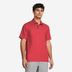 Men's Under Armour Tour Tips Polo Shirt - Red