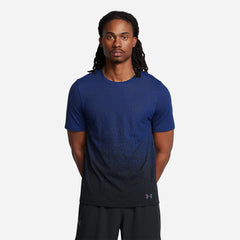 Men's Under Armour Vanish Elite Seamless T-Shirt - Blue