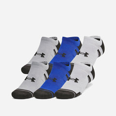 Under Armour Performance Tech 6 Pack No Show Socks - Multicolor