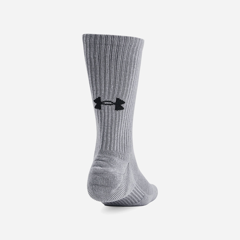 Vớ Thể Thao Under Armour Training Cotton 3-Pack Crew - Supersports Vietnam