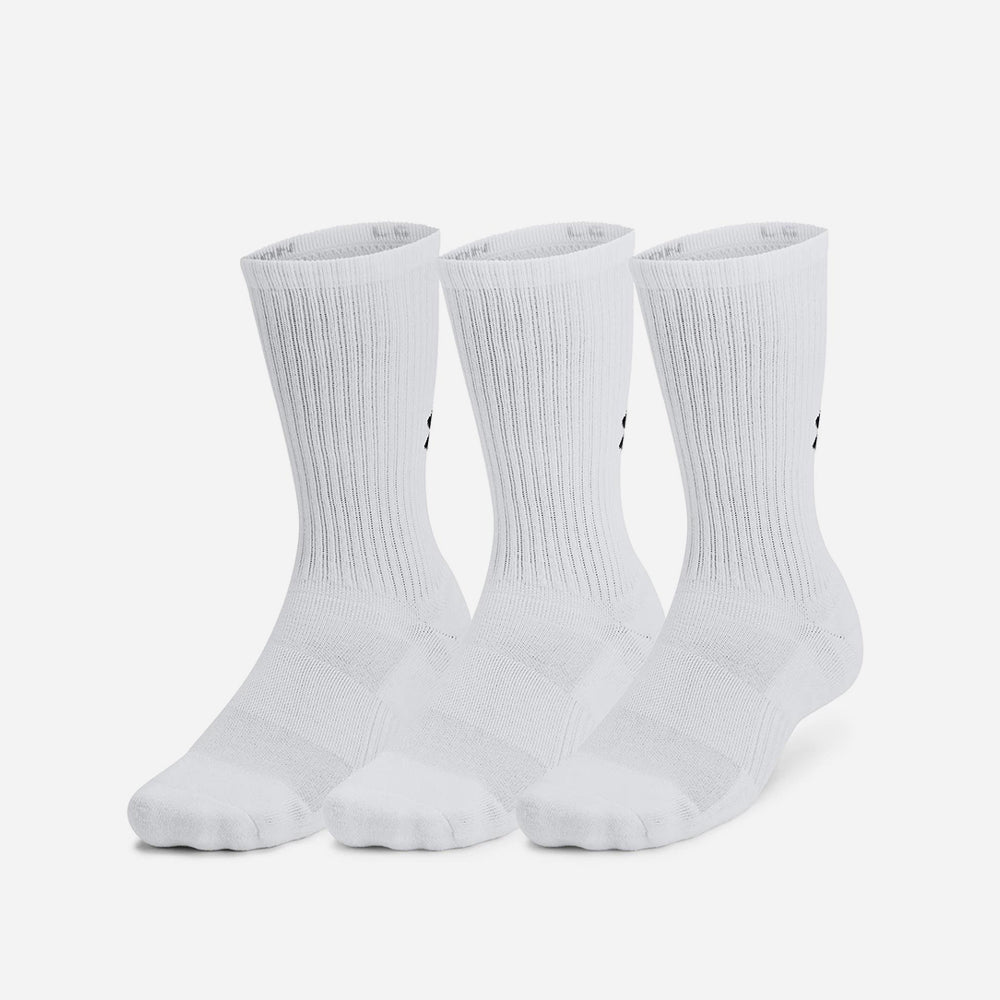 Vớ Thể Thao Under Armour Training Cotton 3-Pack Crew - Supersports Vietnam