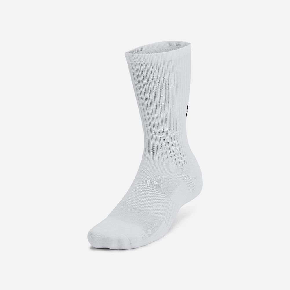 Vớ Thể Thao Under Armour Training Cotton 3-Pack Crew - Supersports Vietnam