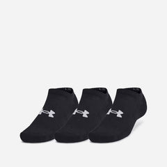 Under Armour Training Cotton (3 Pairs) Socks - Black