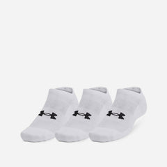 Under Armour Training Cotton (3 Pairs) Socks - White