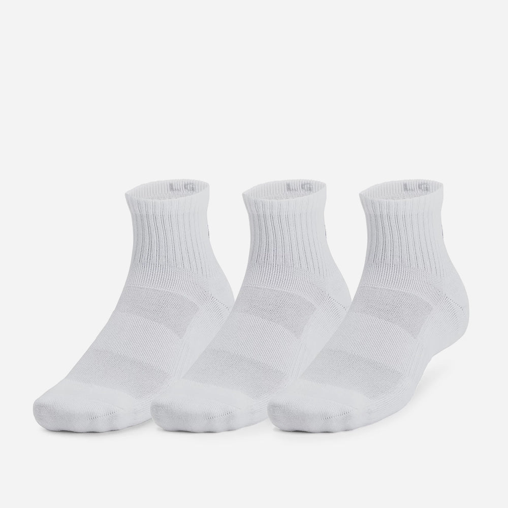 Vớ Thể Thao Under Armour Training Cotton 3-Pack Quarter - Supersports Vietnam