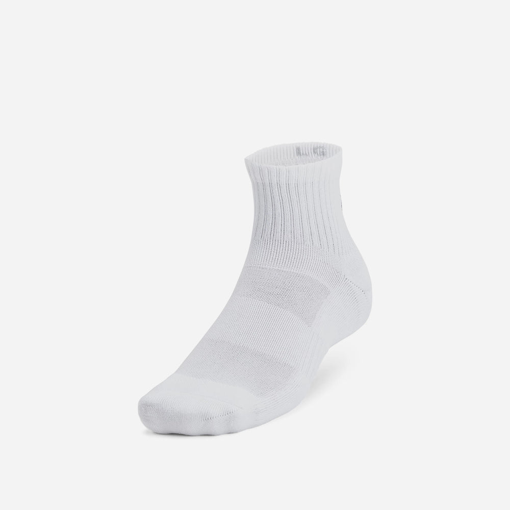 Vớ Thể Thao Under Armour Training Cotton 3-Pack Quarter - Supersports Vietnam