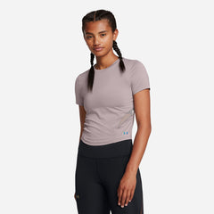 Women's Under Armour Vanish Elite Vent Fitted T-Shirt - Gray