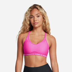 Women's Under Armour Crossback Low Light-Support - Pink