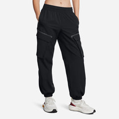 Women's Under Armour Unstoppable Cargo Joggers - Black