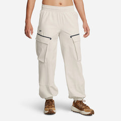 Women's Under Armour Unstoppable Cargo Pants - Beige