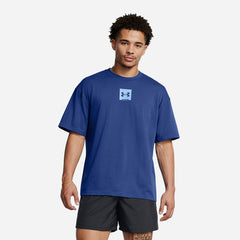 Men's Under Armour Icon Box T-Shirt - Blue