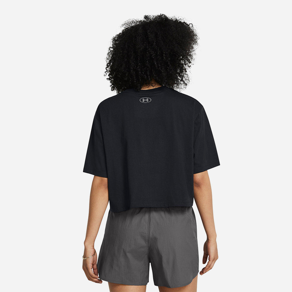 Áo Thun Nữ Under Armour Boxy Crop Branded - Supersports Vietnam