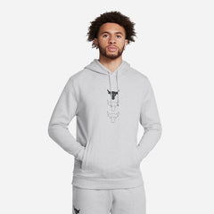 Men's Under Armour Rival Fleece Hoodies - Gray