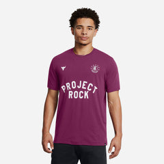 Men's Under Armour Badge Of Honor T-Shirt - Purple