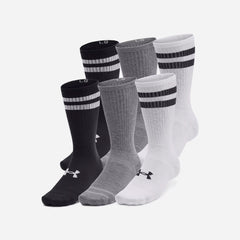 Under Armour Essential (6 Pairs) Hi-Quarter Socks - Multicolor