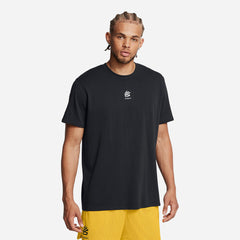 Men's Under Armour Heavyweight Logo T-Shirt - Black