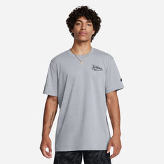 Men's Under Armour Heavyweight Verbiage T-Shirt - Gray