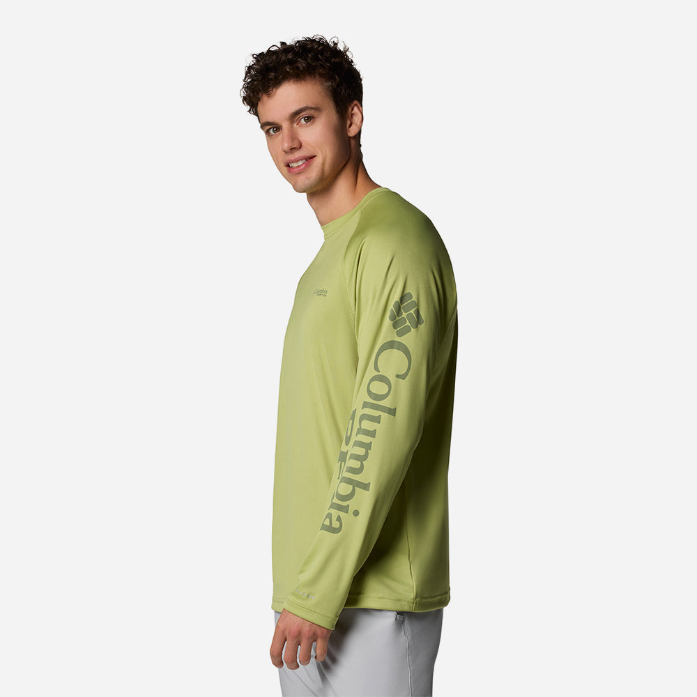 Áo Thun Dài Tay Nam Columbia Terminal Tackle™ - Xanh Lá - Supersports Vietnam
