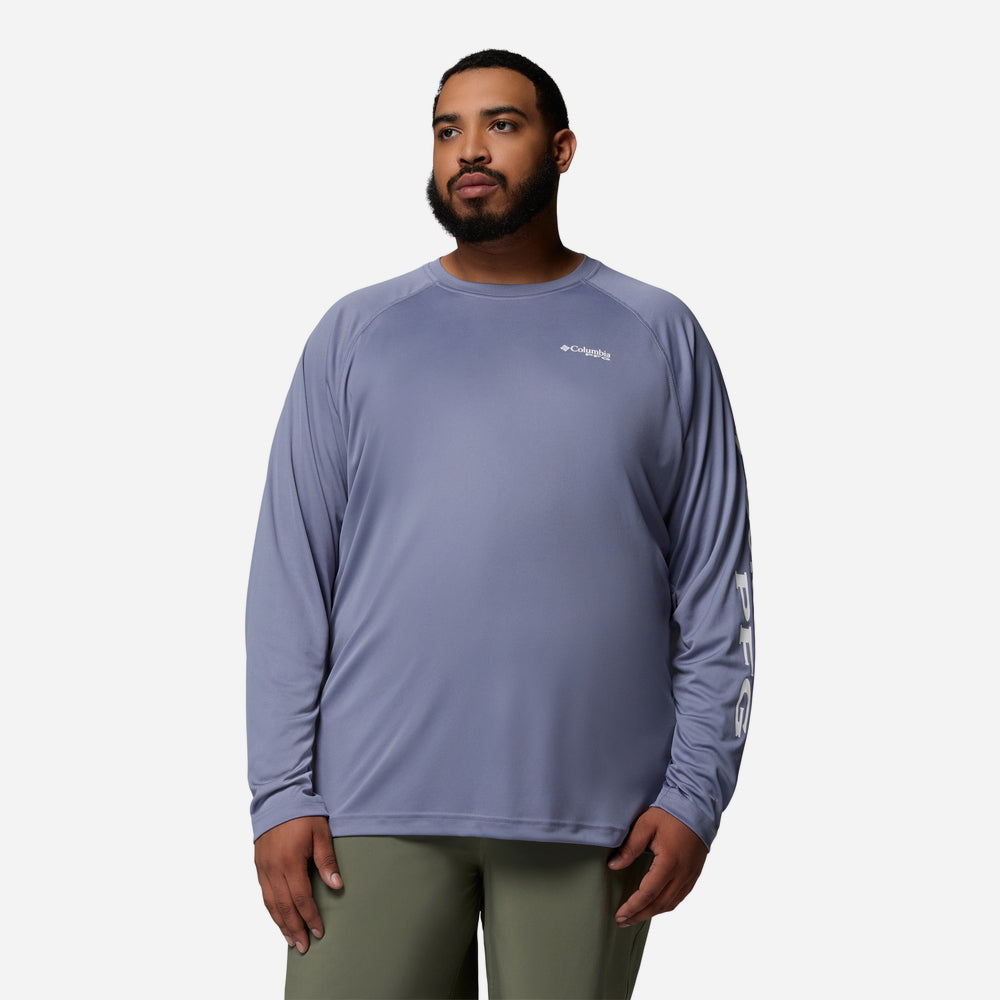 Áo Thun Nam Columbia Terminal Tackle™ Long Sleeve - Tím - Supersports Vietnam