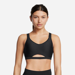 Women's Under Armour Infinity Low Mesh Light-Support Bra - Black