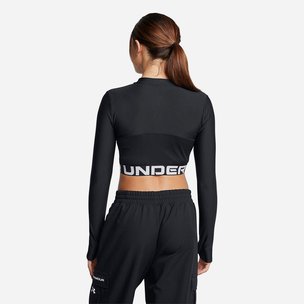 Áo Tay Dài Nữ Under Armour Heatgear Rib 1/4 Zip - Supersports Vietnam