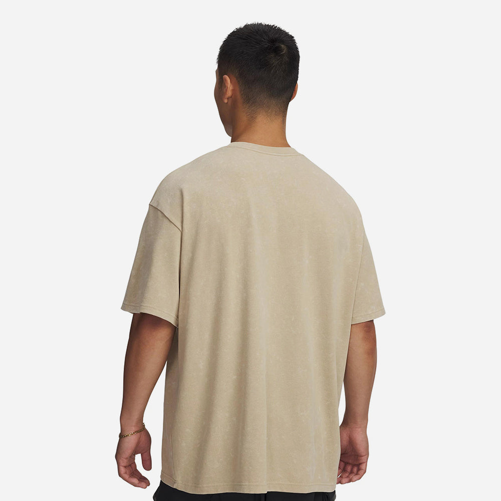 Áo Thun Tay Ngắn Nam Under Armour Heavyweight Logo Wash Oversized - Supersports Vietnam