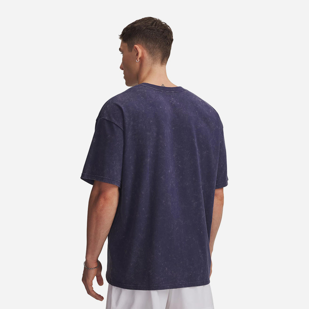 Áo Thun Tay Ngắn Nam Under Armour Heavyweight Logo Wash Oversized - Supersports Vietnam