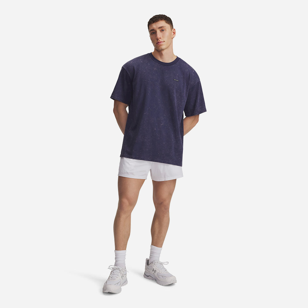 Áo Thun Tay Ngắn Nam Under Armour Heavyweight Logo Wash Oversized - Supersports Vietnam