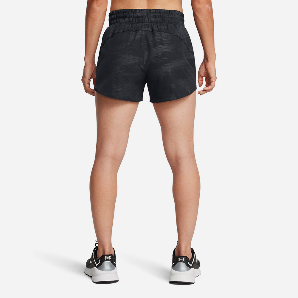 Quần Ngắn Nữ Under Armour Flex Woven 3Inch Emboss - Supersports Vietnam