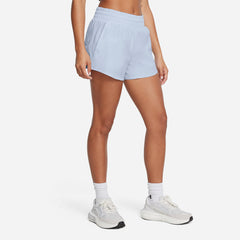 Women's Under Armour Flex Woven 3Inch Emboss Shorts - Blue