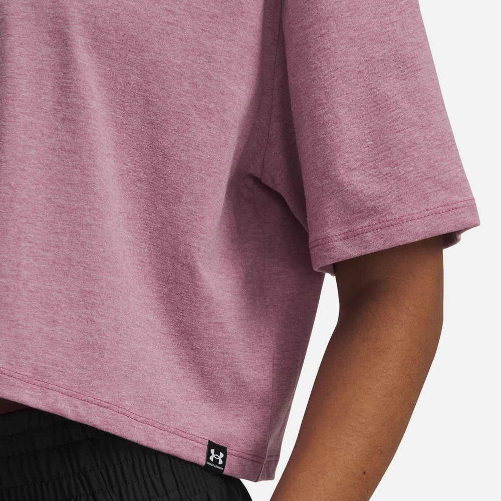 Áo Thun Nữ Under Armour Boxy Crop Logo - Supersports Vietnam