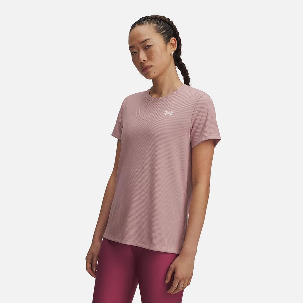 Áo Thun Nữ Under Armour Tech Rib Short Sleeve - Supersports Vietnam