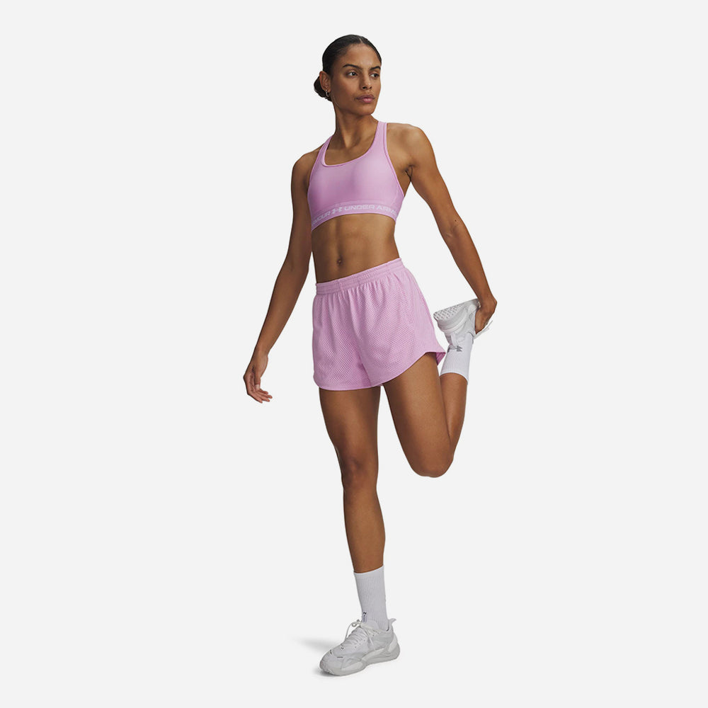 Quần Ngắn Thể Thao Nữ Under Armour Tech Play Up Mesh - Supersports Vietnam